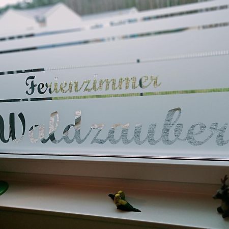 Ferienzimmer Waldzauber Borkwalde Exteriör bild